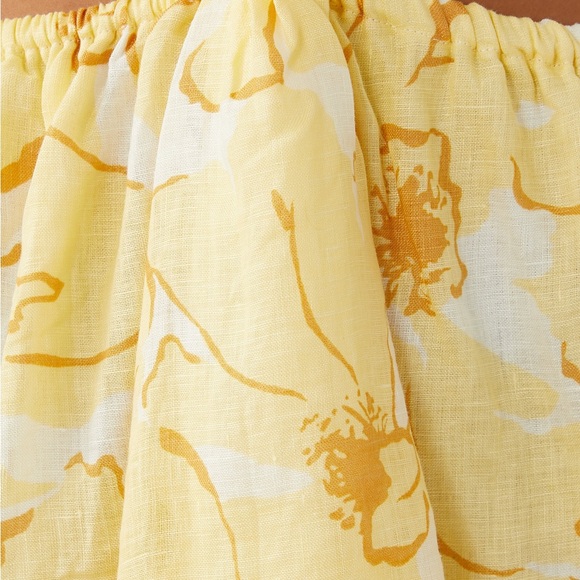 Faithfull the Brand Enditha Cutout Mini Dress, Willa Floral Print, Size 2 NWT - Picture 9 of 15